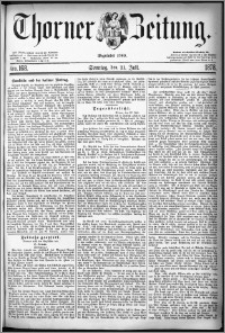 Thorner Zeitung 1878, Nro. 168