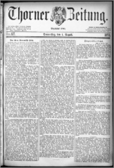 Thorner Zeitung 1878, Nro. 177