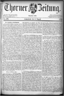Thorner Zeitung 1878, Nro. 179
