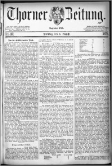 Thorner Zeitung 1878, Nro. 181