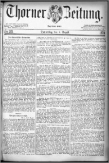 Thorner Zeitung 1878, Nro. 183