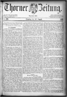 Thorner Zeitung 1878, Nro. 199