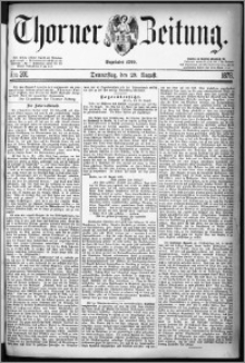 Thorner Zeitung 1878, Nro. 201