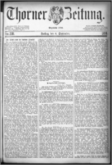 Thorner Zeitung 1878, Nro. 208