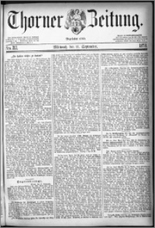 Thorner Zeitung 1878, Nro. 212