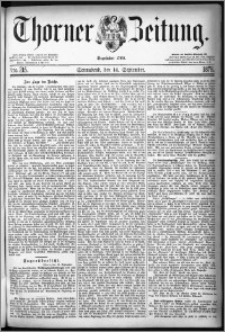 Thorner Zeitung 1878, Nro. 215