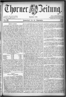 Thorner Zeitung 1878, Nro. 221