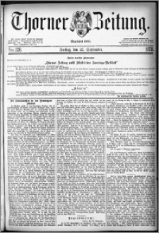 Thorner Zeitung 1878, Nro. 226 + Beilagenwerbung