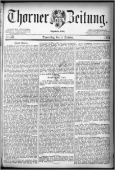 Thorner Zeitung 1878, Nro. 231