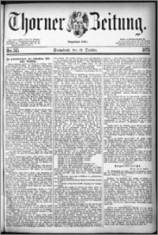 Thorner Zeitung 1878, Nro. 245