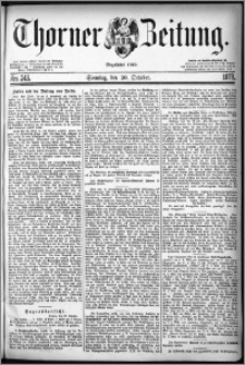 Thorner Zeitung 1878, Nro. 246 + Beilage