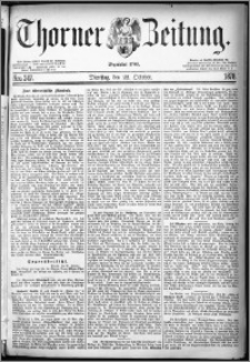 Thorner Zeitung 1878, Nro. 247