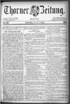 Thorner Zeitung 1878, Nro. 249