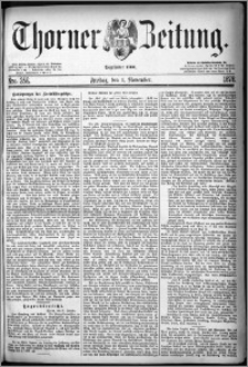 Thorner Zeitung 1878, Nro. 256