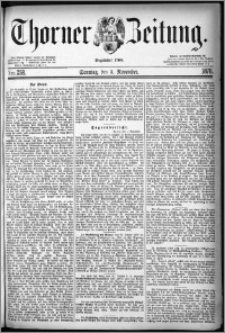 Thorner Zeitung 1878, Nro. 258 + Beilage