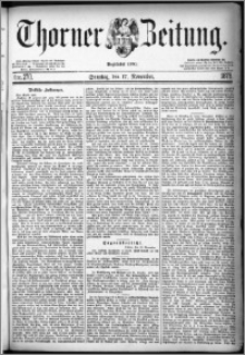 Thorner Zeitung 1878, Nro. 270 + Beilage