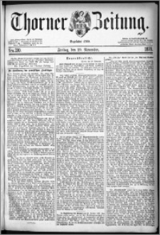 Thorner Zeitung 1878, Nro. 280