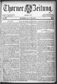 Thorner Zeitung 1878, Nro. 287