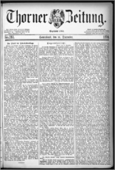 Thorner Zeitung 1878, Nro. 293