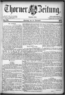 Thorner Zeitung 1878, Nro. 294 + Beilage