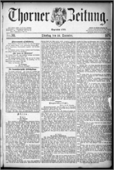 Thorner Zeitung 1878, Nro. 301