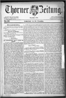 Thorner Zeitung 1878, Nro. 303