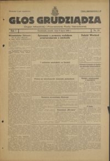 Głos Grudziądza : organ Miejskiej i Powiatowej Rady Narodowej : 1945.07.06, R. 1 nr 23