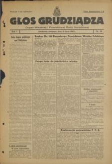 Głos Grudziądza : organ Miejskiej i Powiatowej Rady Narodowej : 1945.07.15, R. 1 nr 26