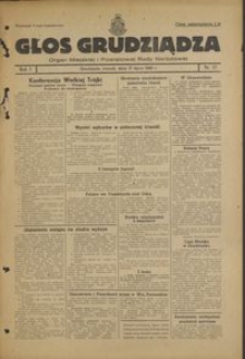 Głos Grudziądza : organ Miejskiej i Powiatowej Rady Narodowej : 1945.07.17, R. 1 nr 27