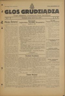 Głos Grudziądza : organ Miejskiej i Powiatowej Rady Narodowej : 1945.07.21, R. 1 nr 29