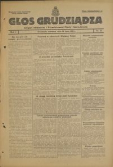 Głos Grudziądza : organ Miejskiej i Powiatowej Rady Narodowej : 1945.07.26, R. 1 nr 31