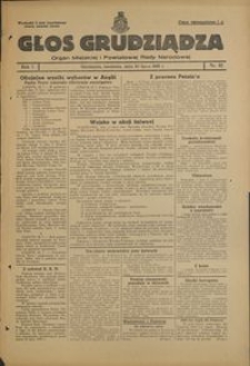 Głos Grudziądza : organ Miejskiej i Powiatowej Rady Narodowej : 1945.07.29, R. 1 nr 32