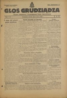 Głos Grudziądza : organ Miejskiej i Powiatowej Rady Narodowej : 1945.07.31, R. 1 nr 33