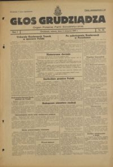 Głos Grudziądza : organ Polskiej Partii Socjalistycznej : 1945.08.04, R. 1 nr 35