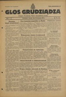 Głos Grudziądza : organ Polskiej Partii Socjalistycznej : 1945.08.28, R. 1 nr 45