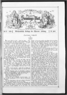 Illustrirtes Sonntags-Blatt : Wöchentliche Beilage der Thorner Zeitung 1878, Nr 17
