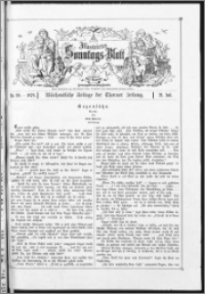 Illustrirtes Sonntags-Blatt : Wöchentliche Beilage der Thorner Zeitung 1878, Nr 29