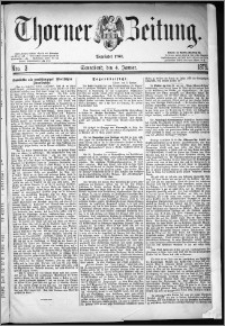 Thorner Zeitung 1879, Nro. 3