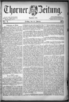 Thorner Zeitung 1879, Nro. 8