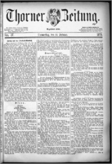 Thorner Zeitung 1879, Nro. 37