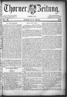 Thorner Zeitung 1879, Nro. 40