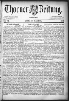 Thorner Zeitung 1879, Nro. 41