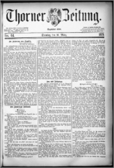 Thorner Zeitung 1879, Nro. 64 + Beilage