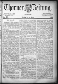Thorner Zeitung 1879, Nro. 68 + Beilagenwerbung