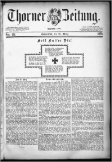 Thorner Zeitung 1879, Nro. 69