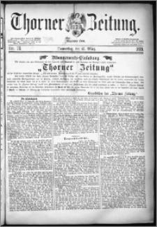Thorner Zeitung 1879, Nro. 73