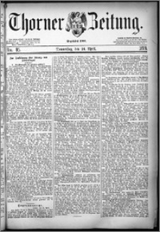 Thorner Zeitung 1879, Nro. 95