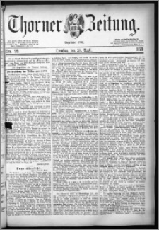 Thorner Zeitung 1879, Nro. 99