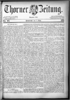 Thorner Zeitung 1879, Nro. 103