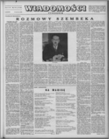 Wiadomości, R. 7 nr 24 (324), 1952